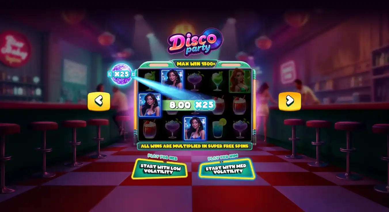 Slot screen showing x25 multiplier and win